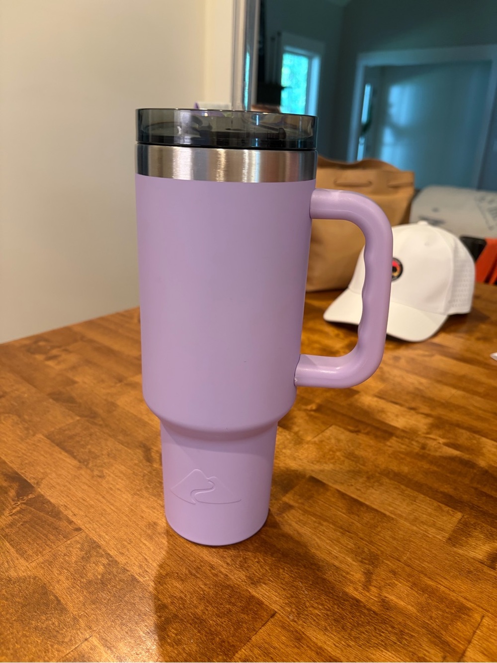 Ozark Trail Lavender Insulated Travel Tumbler with Handle